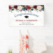 ブルゴーニュ海軍赤面フローラ卒業クラス2024 横断幕 (インサイチュ)