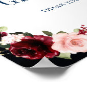 ブルゴーニュ海軍赤面フローラ金ゴールドカードとギフトポー ポスター (角)