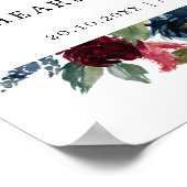 ブルゴーニュ海軍赤面リハーサルディナーウェルカム ポスター (角)