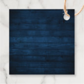 ブルゴーニュ海軍赤面金ゴールド幾何学感謝お願い フェイバータグ (裏面)