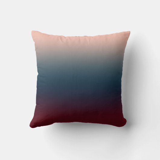 ブルゴーニュ海軍赤面 グラデーション クッション (裏面)