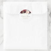 ブルゴーニュ海軍開花結婚ズのシール ラウンドシール (バッグ)