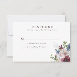 ブルゴーニュ海軍&赤面フローラ結婚ズ 出欠カード