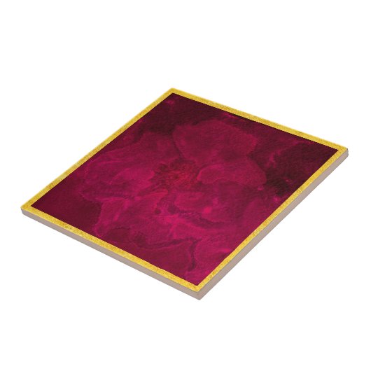 ブルゴーニュ熱 タイル (側面)