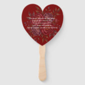 ブルゴーニュ牡丹とブルーバラ結婚ズ ハンドファン (裏面)