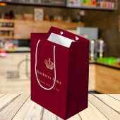 ブルゴーニュ王室のー紙ショッピングバッグ ミディアムペーパーバッグ