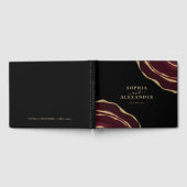 ブルゴーニュ瑪瑙 ゲストブック (全面)