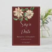 ブルゴーニュ白フローラ植物保存日 招待状 (スタンド正面)