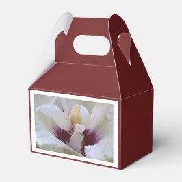 ブルゴーニュ白ローズギフト フェイバーボックス