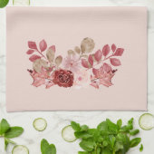 ブルゴーニュ秋のフローラキッチンタオル キッチンタオル (折り畳み)