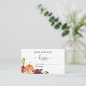 ブルゴーニュ秋は何人のキスブライダルゲームを推測 エンクロージャーカード (スタンド正面)