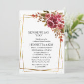 ブルゴーニュ秋または秋テーマリハーサルディナー 招待状 (スタンド正面)