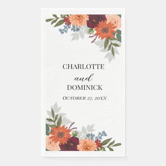 ブルゴーニュ秋ガーデン結婚フローラ (正面)