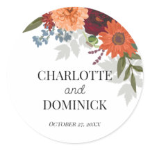 ブルゴーニュ秋ガーデン結婚フローラ