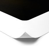 ブルゴーニュ秋スウィート16写真ウェルカムサイン ポスター (角)