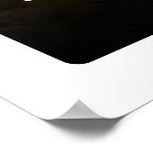 ブルゴーニュ秋バルミツワーフォトウェルカムサイン ポスター (角)