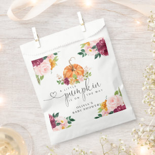 ブルゴーニュ秋フローラリトルカボチャ フェイバーバッグ