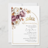 ブルゴーニュ秋フローラ秋キンセアニェラ撮影 招待状 (正面)