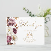 ブルゴーニュ秋秋キンセアニェラサンキューカード 招待状 (スタンド正面)