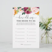 ブルゴーニュ秋花嫁の年齢 (スタンド正面)