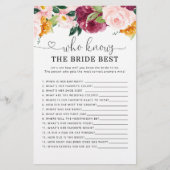 ブルゴーニュ秋誰が花嫁ゲームを知っ最高のている (正面)