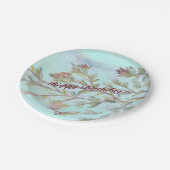 ブルゴーニュ紙プレート水彩イベント製品 ペーパープレート (アングル)