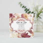 ブルゴーニュ素朴の書道 セーブザデート (スタンド正面)