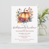 ブルゴーニュ素朴カボチャ花嫁昼食会 招待状 (スタンド正面)