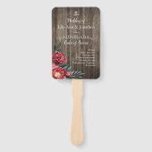 ブルゴーニュ素朴フローラバ結婚ンウッド ハンドファン (正面)