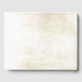 ブルゴーニュ素朴フローラ結婚ズ ゲストブック (裏面)