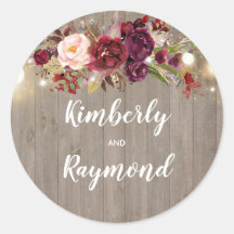 ブルゴーニュ素朴フローラ結婚ズ