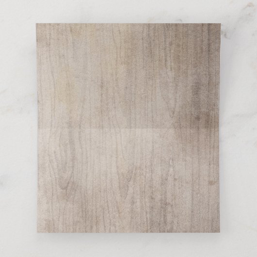 ブルゴーニュ素朴ーの花ウッドメイソン結婚ジャー プレイスカード (内部開封)