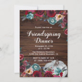 ブルゴーニュ素朴ー海軍の友人関係招待状 招待状 (正面)