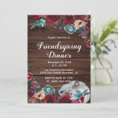 ブルゴーニュ素朴ー海軍の友人関係招待状 招待状 (スタンド正面)