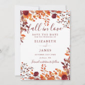 ブルゴーニュ素朴ー結婚秋秋離れのズ セーブザデート (正面)