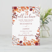 ブルゴーニュ素朴ー結婚秋秋離れのズ セーブザデート (スタンド正面)