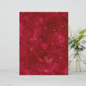 ブルゴーニュ素朴ー赤テクススクラップブック紙 (スタンド正面)