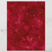 ブルゴーニュ素朴ー赤テクススクラップブック紙 (正面)