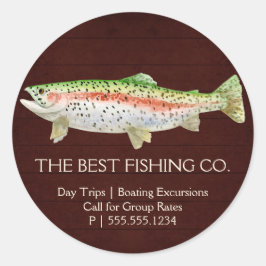 ブルゴーニュ素朴魚釣りガイドレイクチャーターボート ラウンドシール