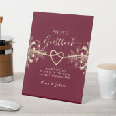 ブルゴーニュ結婚の写真集 台座サイン (インサイチュ)