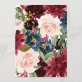 ブルゴーニュ結婚の旅程 – バチェロレッテへようこそ プログラム (裏面)