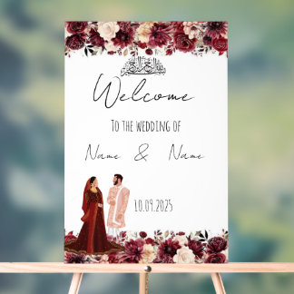 ブルゴーニュ結婚アクリル徴候 アクリルサイン