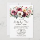 ブルゴーニュ結婚フローラのパーティー 招待状 (正面)