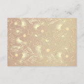 ブルゴーニュ結婚フローラホテル情報カード エンクロージャーカード (裏面)