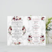 ブルゴーニュ結婚フローラ小冊子プログラム2/2ページ (スタンド正面)