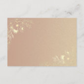 ブルゴーニュ結婚フローラ情報カード エンクロージャーカード (裏面)