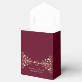 ブルゴーニュ結婚フローラ フェイバーボックス (オープン)