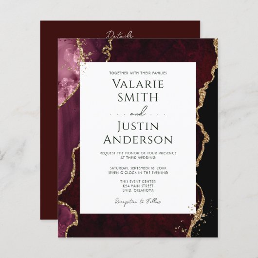 ブルゴーニュ結婚ーのアゲート予算 (正面/裏面)