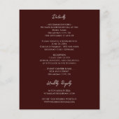 ブルゴーニュ結婚ーのアゲート予算 (裏面)