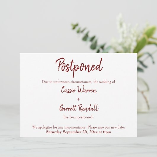 ブルゴーニュ結婚ーの発表 招待状 (スタンド正面)